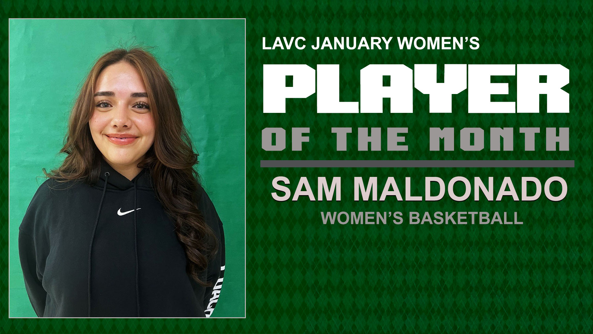 LAVC Women's Player of the Month
